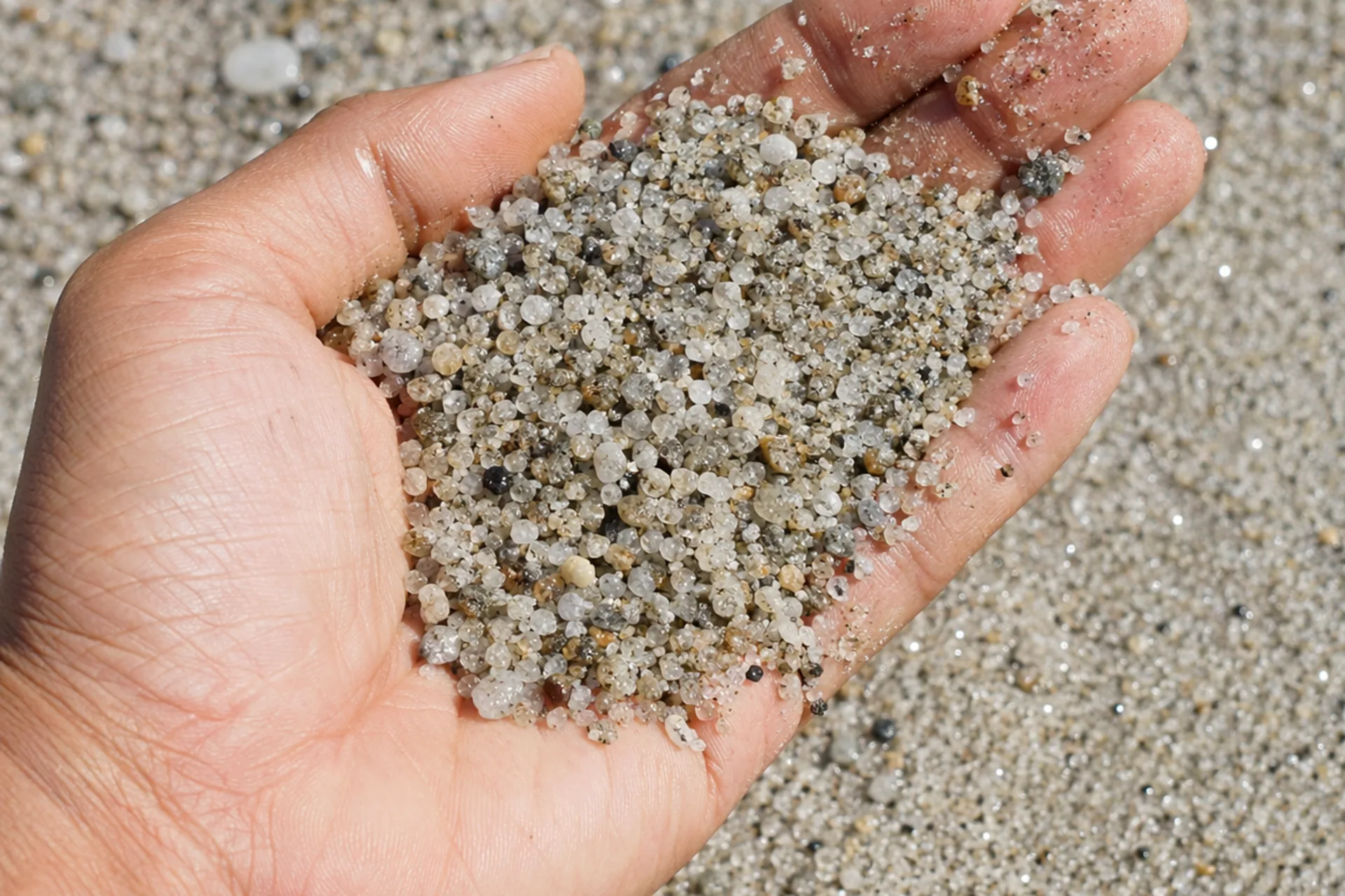 Речной песок для штукатурки и отделки